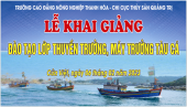 Nhà cái Châu á
 phối hợp với Chi cục Thủy sản tỉnh Quảng Trị tổ chức khai giảng các lớp Thuyền, Máy trưởng và Thợ máy tàu cá